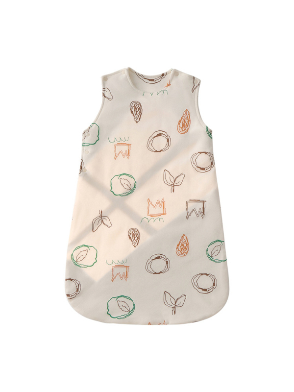 Sac de dormit pentru bebeluși, stil vestă, iarnă, exterior din bumbac 95%+, umplutură poliester