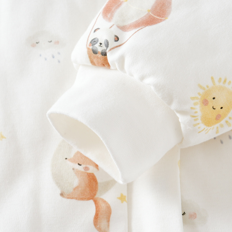 Sac de dormit pentru copii pentru iarnă și toamnă, țesătură din 95% bumbac cu umplutură poliester, mâneci detașabile, lavabil, potrivit pentru vârsta 1–6 ani