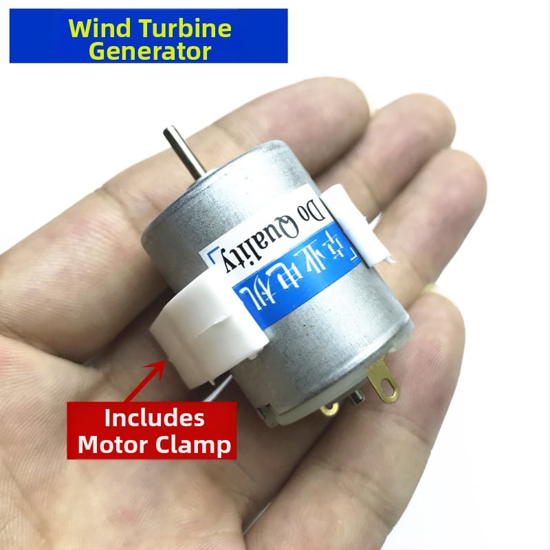 Generator eolian 36W DC, mini, 12-24V, motor cu magnet permanent, axă verticală
