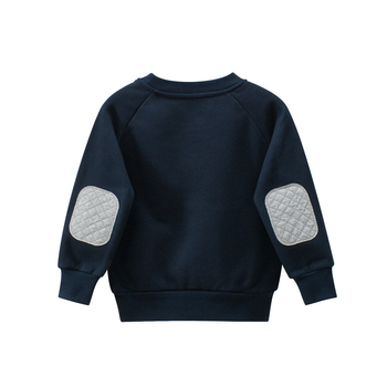 Dječji sweatshirt u korejskom stilu, pamuk-fleece, dugi rukav, natpis slovima, jesen 2020