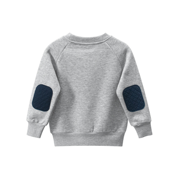 Dječji sweatshirt u korejskom stilu, pamuk-fleece, dugi rukav, natpis slovima, jesen 2020