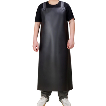 TPU bez mirisa, otporan na visoke i niske temperature, fleksibilan, vodootporan i otporan na ulje, pojasna pregača za odrasle, unisex, XXXL, moderni minimalistički stil, jednobojna