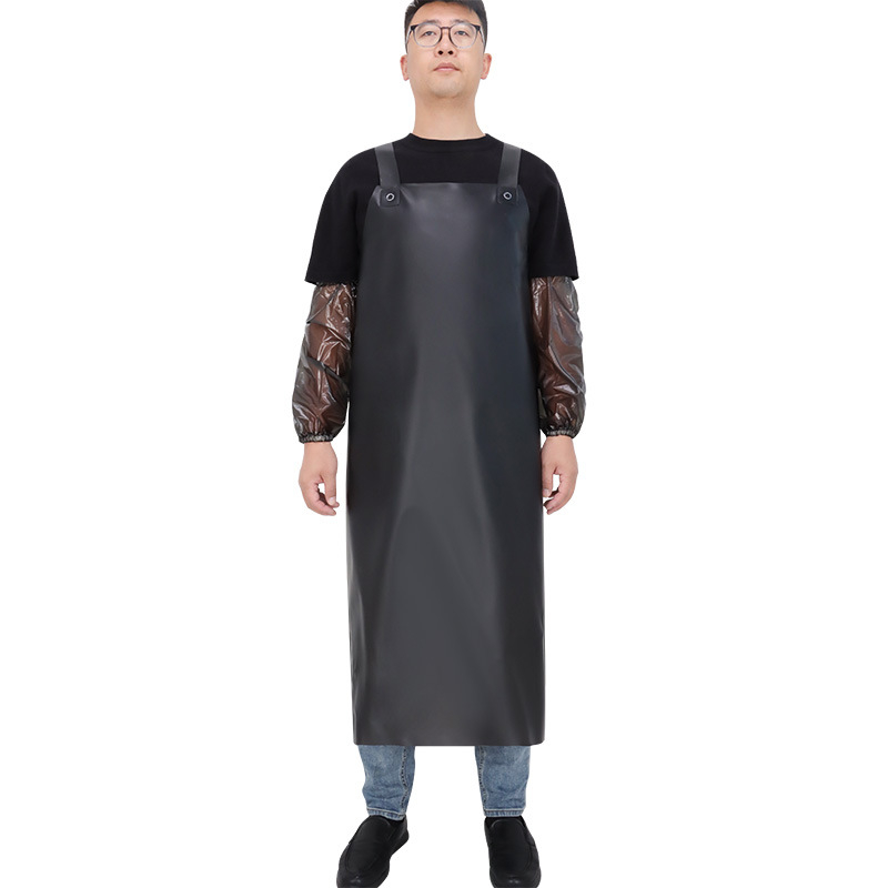 TPU bez mirisa, otporan na visoke i niske temperature, fleksibilan, vodootporan i otporan na ulje, pojasna pregača za odrasle, unisex, XXXL, moderni minimalistički stil, jednobojna