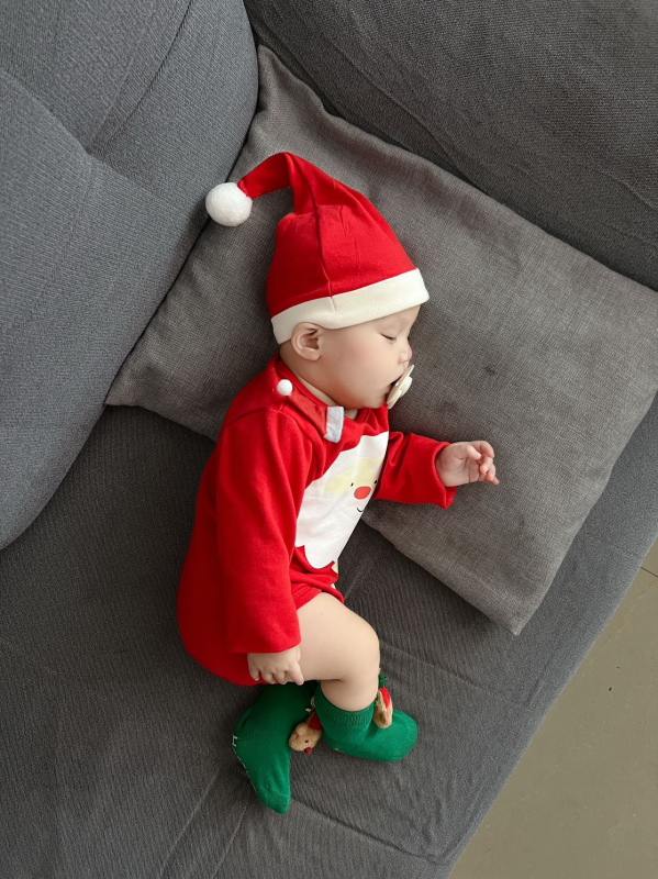 Бебешки бодита и костюм за пълзене, корейски стил, 95% памук, сваляща се качулка, за 0–12 месеца