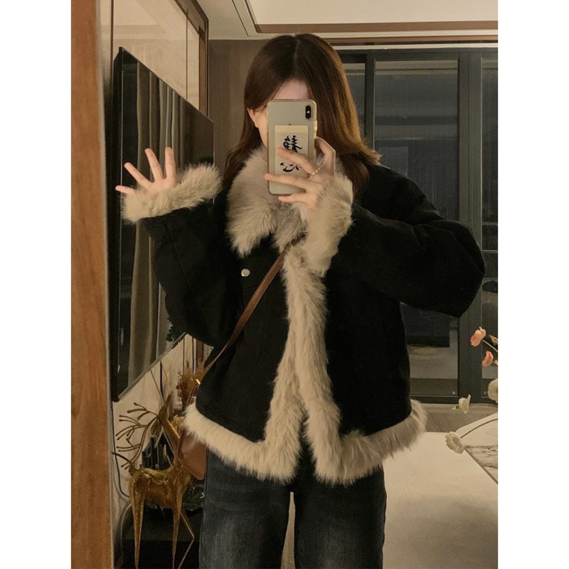 Яке Chenille Spandex, без ръкави, поло яка, стандартна кройка, редовна версия, зрял стил