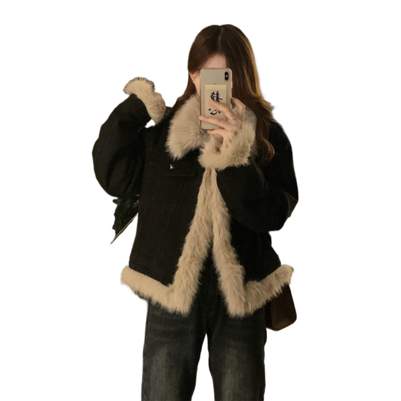 Яке Chenille Spandex, без ръкави, поло яка, стандартна кройка, редовна версия, зрял стил