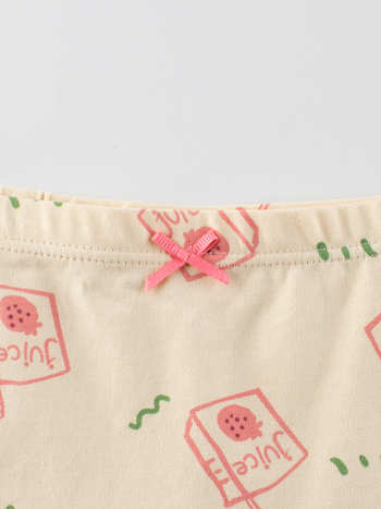 GRRR Chiloti boxeri pentru fete din amestec de bumbac – pachet de patru, 95% bumbac, pentru fete peste 8 ani, Primăvara 2024