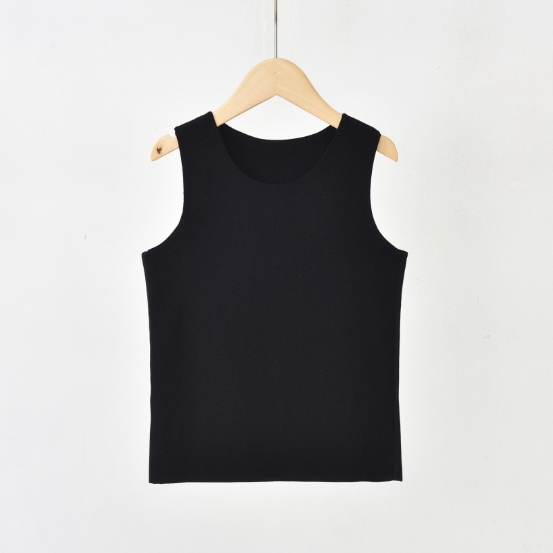 Uniszex gyerek mellény, meleg De-Rong anyagból, pulóver-stílus, pamut-akril keverék, lágy tapintású, 8 évesnél idősebbeknek, tavasz–ősz–tél, kapucni nélkül, bélés nélkül