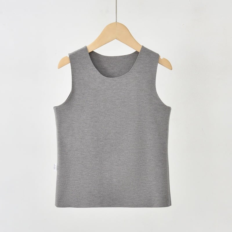 Uniszex gyerek mellény, meleg De-Rong anyagból, pulóver-stílus, pamut-akril keverék, lágy tapintású, 8 évesnél idősebbeknek, tavasz–ősz–tél, kapucni nélkül, bélés nélkül