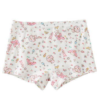 Dječje pamučne gaćice za djevojčice, Klasa A, 95% pamuka, za uzrast 3–8 godina, Proljeće 2023