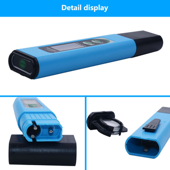 Könnyen hordozható vízminőség-analizátor - Yago TPH01109, pontosság 0.01, gombos elemmel működő tápegység, felbontás 1