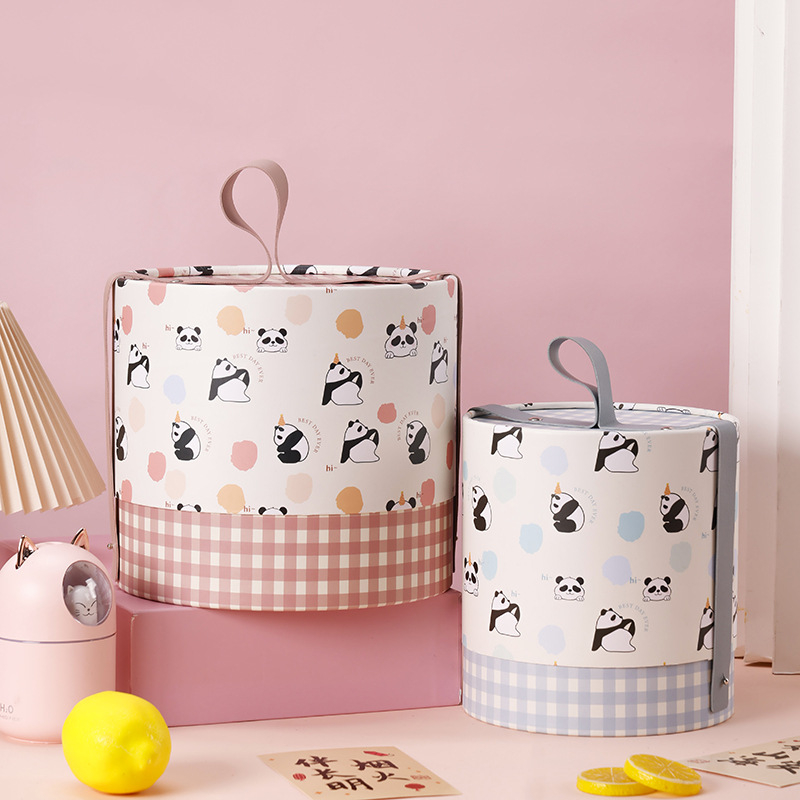 Dehui Dovanų dėžutė kūdikiui su Pilno Mėnulio dizainu – Dovanų įpakavimas, dengtas popierius + pilkas kartonas