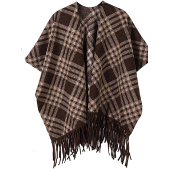 SEAMMER Moterų šalikas su kutais — vilna, warp mezgimas, šilumos išlaikymas, rudens-žiemos sezonas, japonų ir korėjėčių saldus stilius