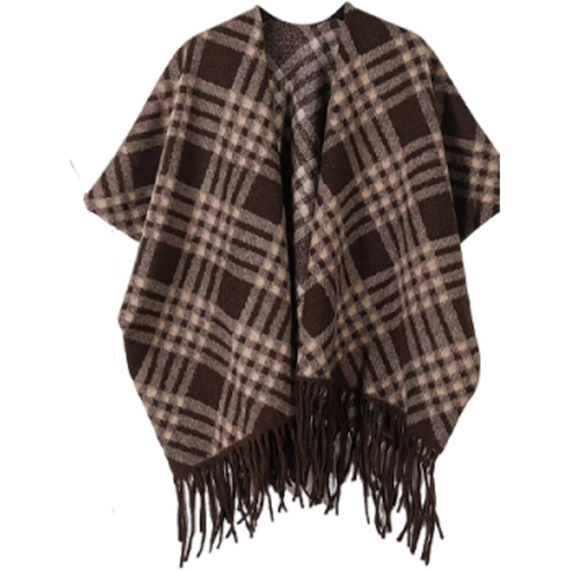 SEAMMER Moterų šalikas su kutais — vilna, warp mezgimas, šilumos išlaikymas, rudens-žiemos sezonas, japonų ir korėjėčių saldus stilius