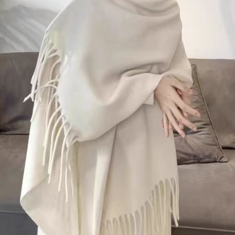 Unisex pelerina od poliestera, zima/jesen, širina 110 cm, elegantan stil s prorezom, različiti uzorci