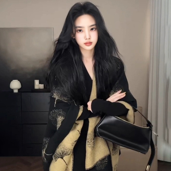 SEAMMER sál-köpeny, akrilgyapjú, japán-koreai édes stílus, téli, tavaszi és őszi szezonra, meleg