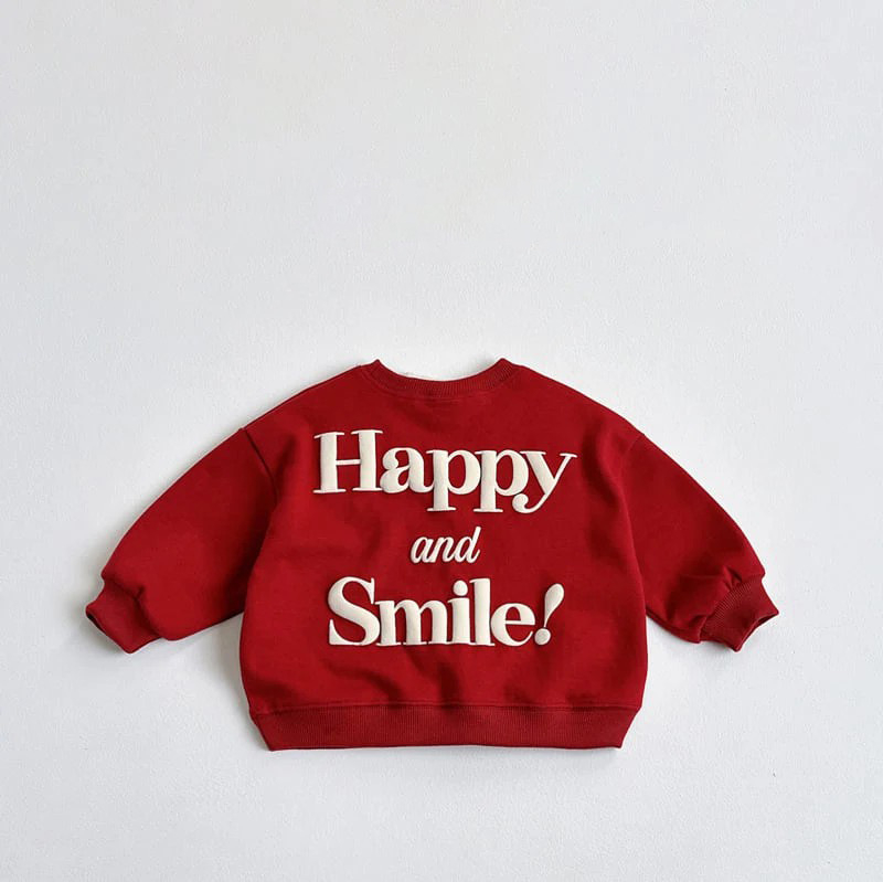 Детски пуловер, корейска версия, буквен принт, памук 67%, пуловер