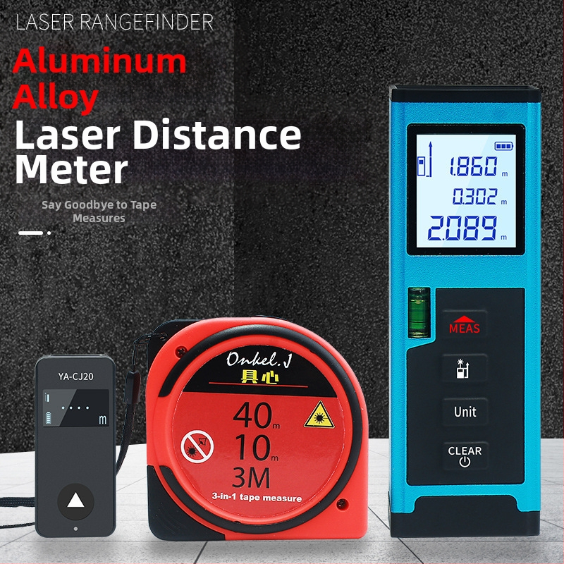 Lazerinis atstumo matuoklis, aukšta tikslumas, rankinis, serija 117, Juxin