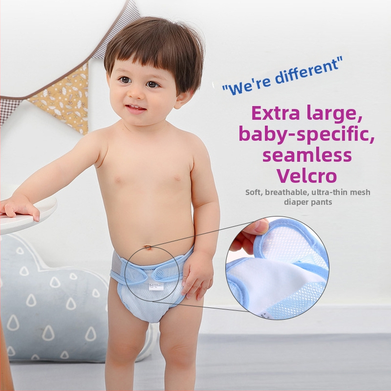 Laste inkontinentsi püksid, klass A, veekindlad, külgsuunaline lekkekaitse, pestavad marli materjal, 1–3 aastat