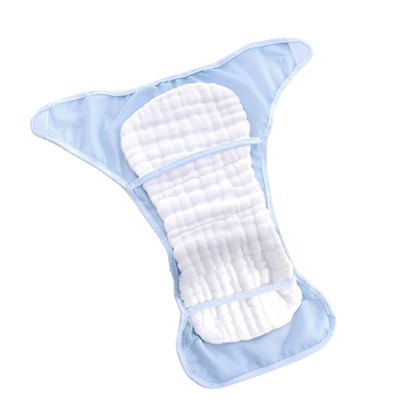 Vaikų inkontinencijos kelnaitės, klasė A, atsparios vandeniui, apsauga nuo šoninių nuotėkių, skalbiamos iš marlės, 1–3 metų vaikams