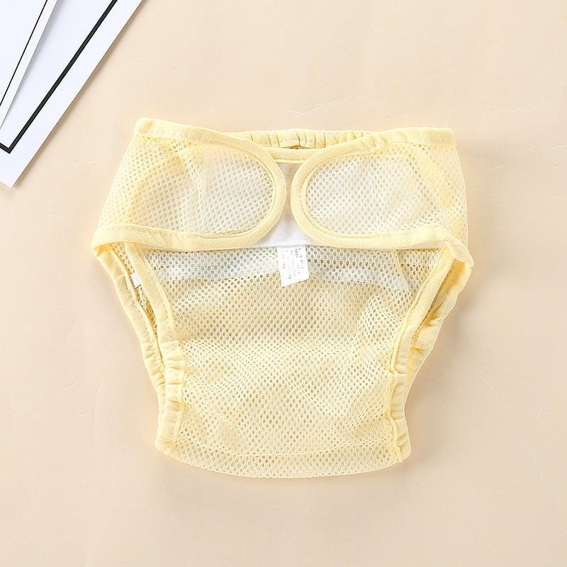 Vaikų inkontinencijos kelnaitės, klasė A, atsparios vandeniui, apsauga nuo šoninių nuotėkių, skalbiamos iš marlės, 1–3 metų vaikams