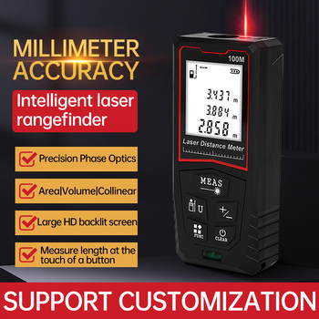 Distanțier cu laser, interval de măsurare 0,02–120 m, memorie pentru 20 de măsurători, seria Rangefinder