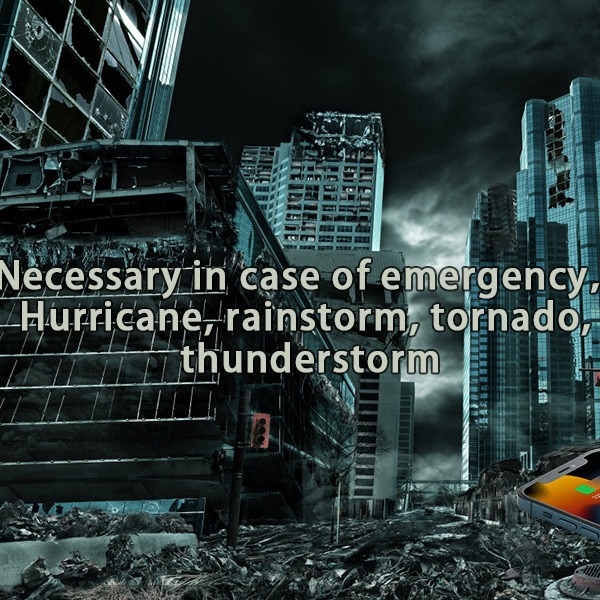 Lauko kemperių daugiafunkcinė lemputė su rankiniu įkrovimu, saulės įkrovimu ir radiju (HY-008; >4000mAh; mono garsas)