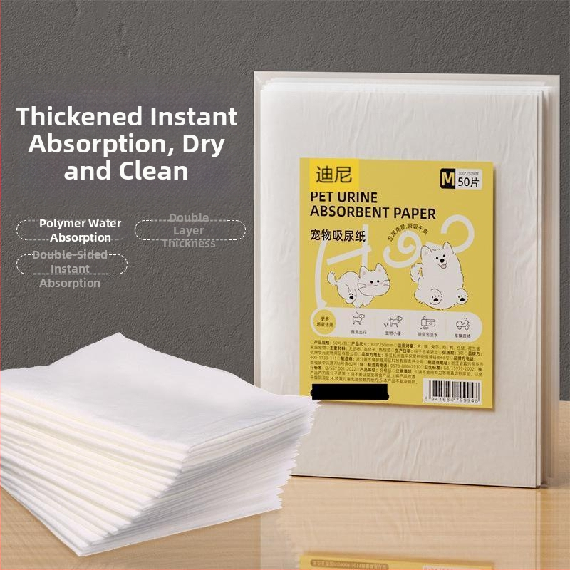 Vienreizējās lietošanas suņa urīna absorbcijas papīrs Teddy — urīnbarjera, netkants materiāls