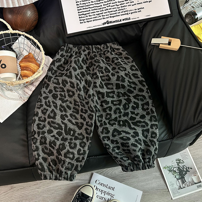 Dječje hlače s fleksom od corduroy, dugačke casual hlače s elastičnim pojasom, za uzrast 3–8 godina