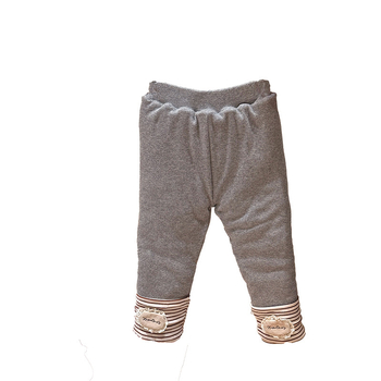 Pantaloni de iarnă pentru copii din bumbac, lungi, talie medie, stil casual de bază, 60% bumbac