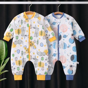 Banji Bear Vaikų Žiemos Vienos Dalių Miego Apranga – 0–6 metai, 95% medvilnė, vidinis poliesteris, užpildas poliesterio medvilnė, stora