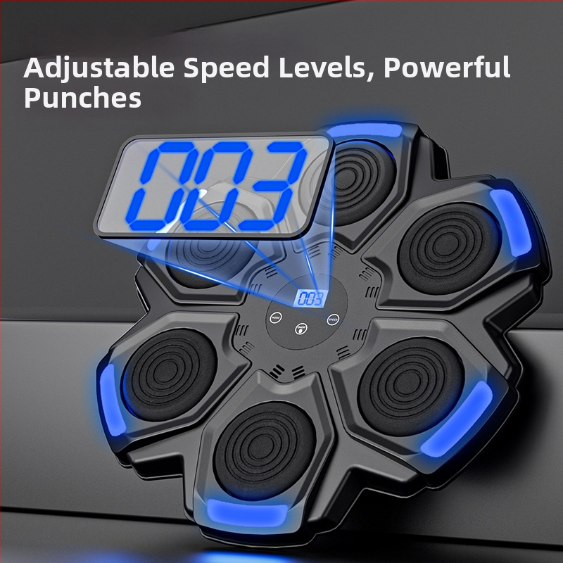 Inteliģents Mūzikas Boksa Treneris Mājas Lietošanai, Sienas Montāžai – Boksēšanas Mašīna Bērniem (Zīmols: Water source; Funkcijas: inteliģents, mūzika; Uzstādīšana: sienā)