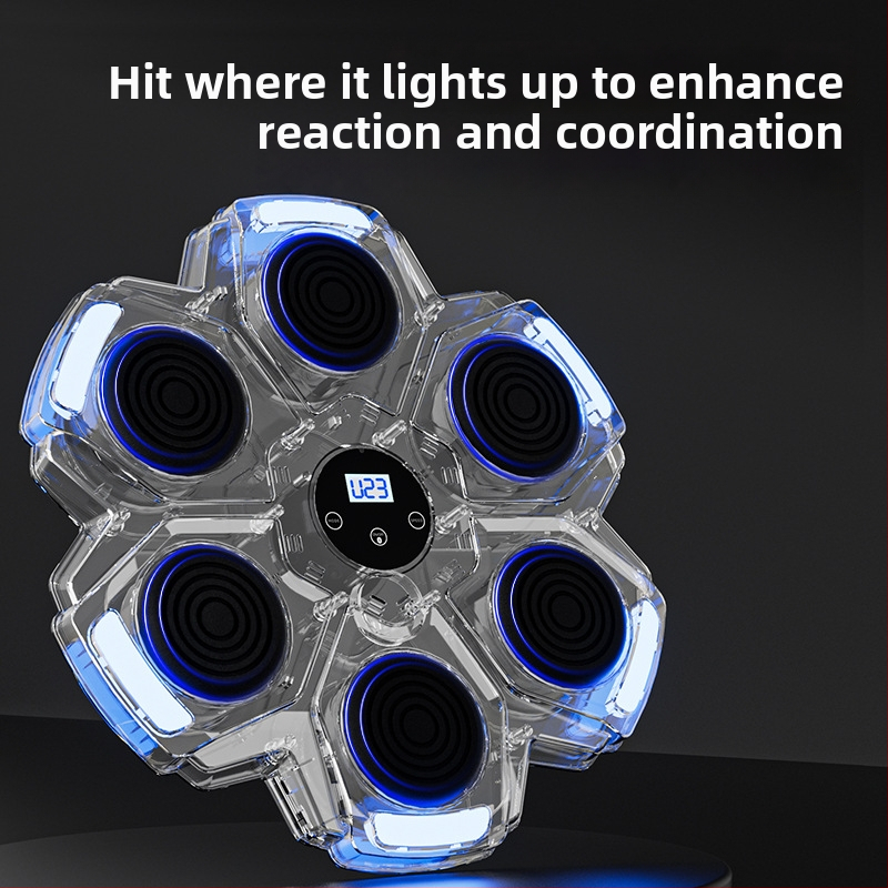 Inteliģents Mūzikas Boksa Treneris Mājas Lietošanai, Sienas Montāžai – Boksēšanas Mašīna Bērniem (Zīmols: Water source; Funkcijas: inteliģents, mūzika; Uzstādīšana: sienā)