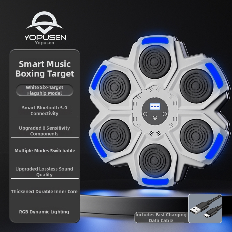 Išmanus Muzikos Bokso Treneris Namų Poreikiams, Siena Montavimui – Bokso Mašina Vaikams (Prekės ženklas: Water source; Savybės: išmanus, muzika; Montavimas: prie sienos)