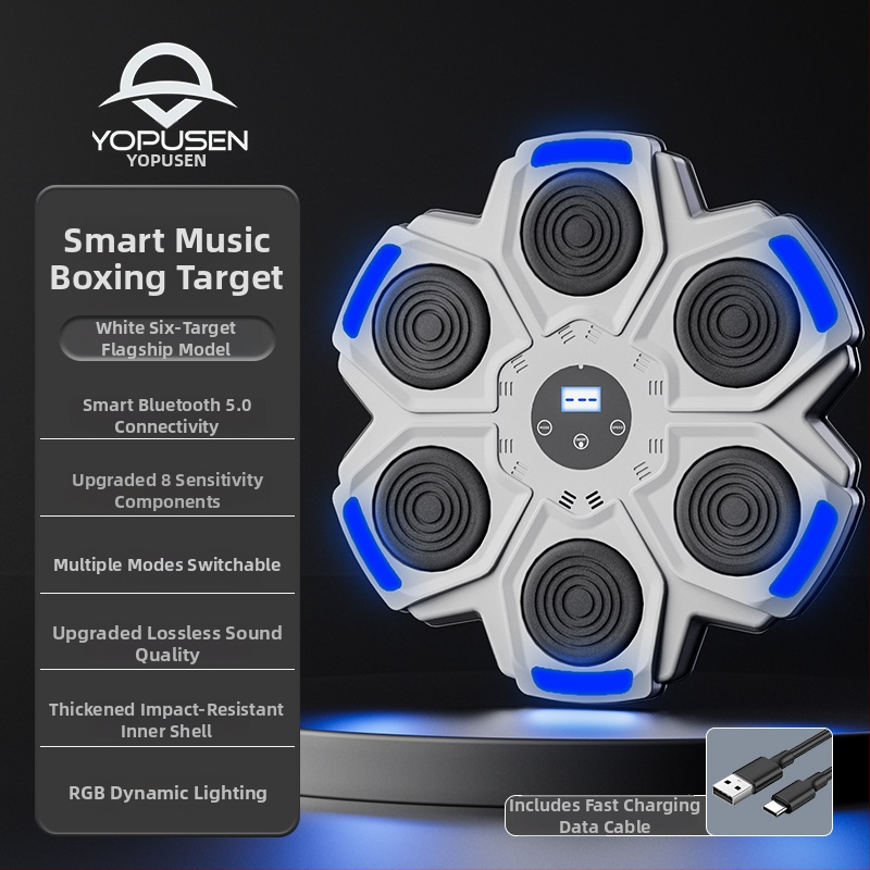 Išmanus Muzikos Bokso Treneris Namų Poreikiams, Siena Montavimui – Bokso Mašina Vaikams (Prekės ženklas: Water source; Savybės: išmanus, muzika; Montavimas: prie sienos)