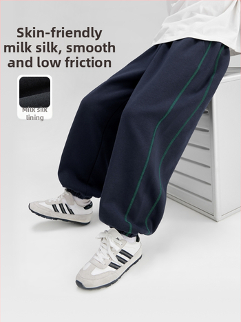 Left West poiste casual puuvillased pikad püksid elastse vööga, 56% puuvill