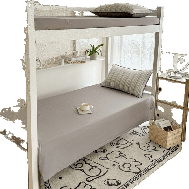 Set posteľnej bielizne z čistej bavlny, tri diely, šitie quilt, tie-dye potlač, hustota tkaniny 130x70, počet vlákien 40, štýl plachty, moderný minimalizmus