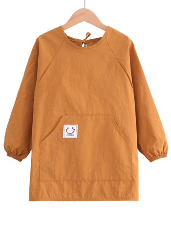 Gyerekeknek vízálló kötény hosszú ujjak, foltálló, visszafordítható, uniszex