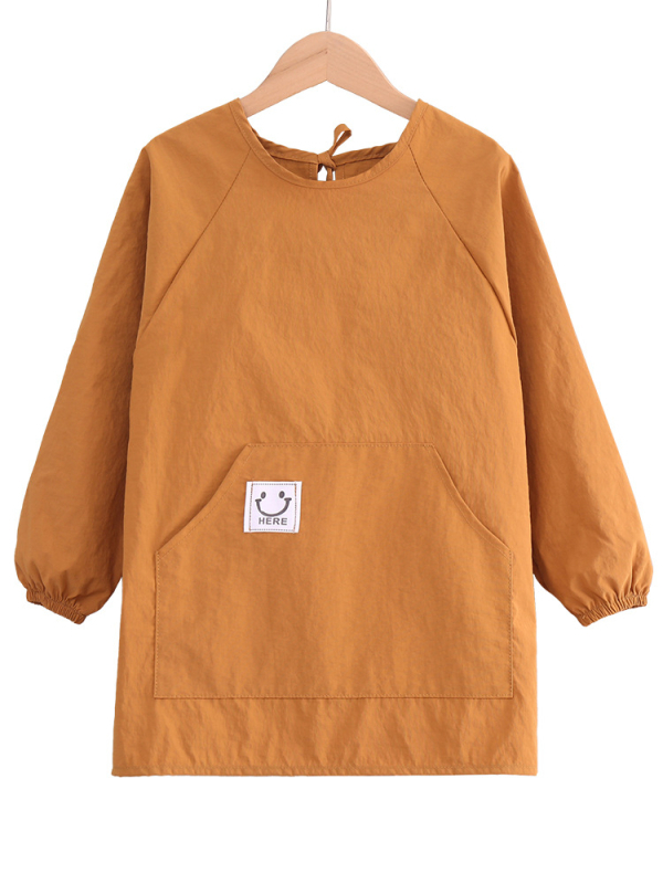 Gyerekeknek vízálló kötény hosszú ujjak, foltálló, visszafordítható, uniszex