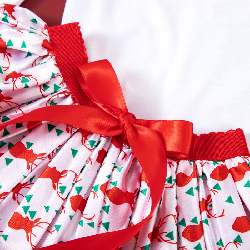 Trokomponentni dječji set odjeće, princezanski stil, dugi rukavi, tutu suknja, 95% pamuk
