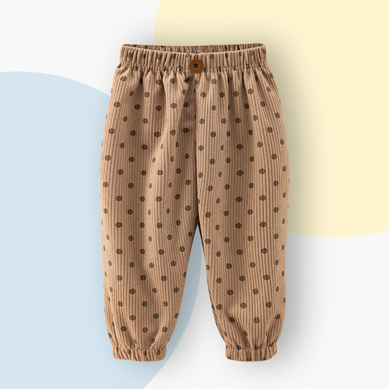 Baba külső nadrágok – Uniszex, 3-8 évesek, Poliészter szövet, 91-95% anyagösszetétel, Mintázat: Törött virágok