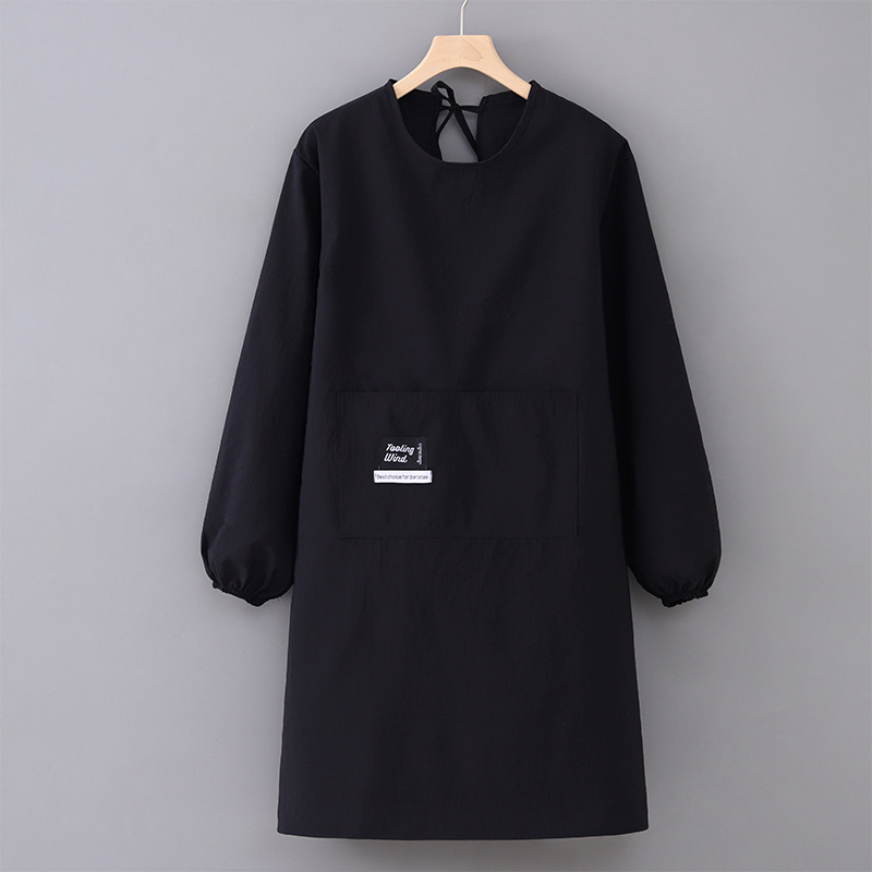 Șorț din PVC fără mâneci pentru bucătărie, suprafață anti-murdărire, stil Velvet Tower, imprimare de imagini posibilă