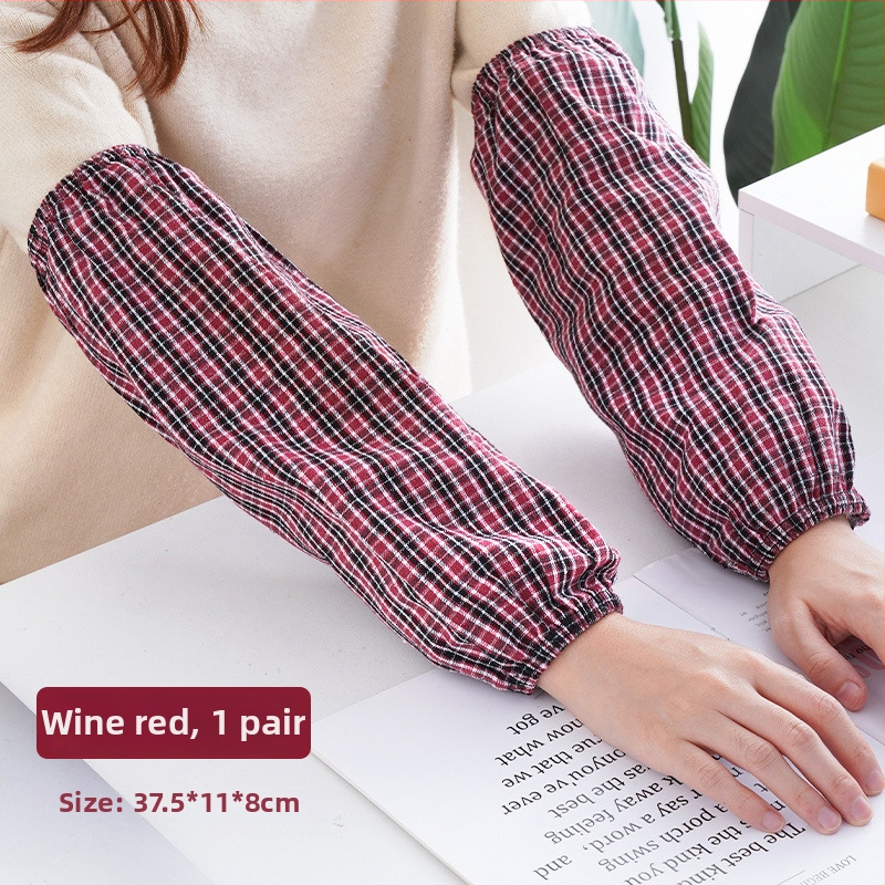 Unisex kokvilnas roku sargs ar ģeometrisku rakstu un anti piesārņojuma druku