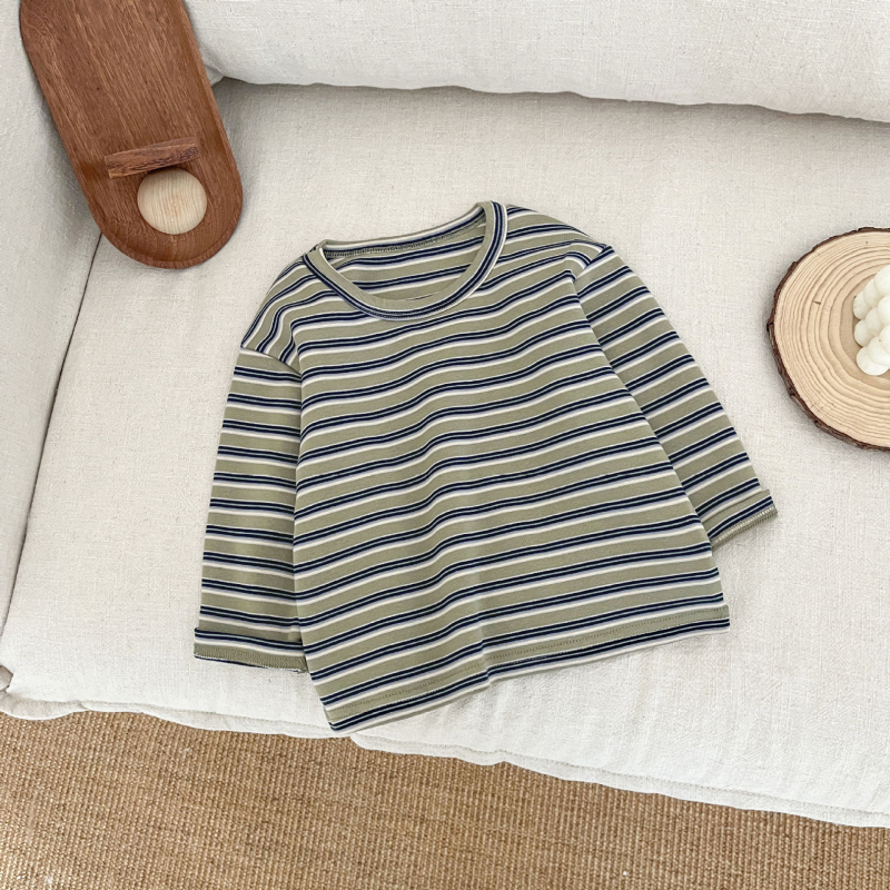 Koreai-stílusú fiúk számára: két részes kötött kardigán és nadrág szett, 1–3 éveseknek, hosszú ujjú, könnyű anyag, tavasz-őszi