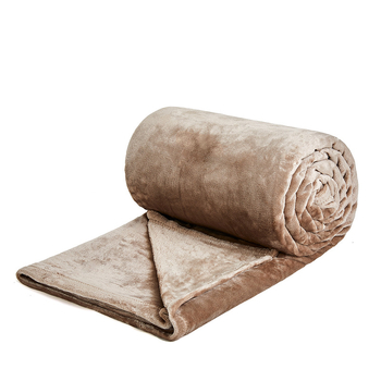 Pătură din flanelă, fibră poliesterică, ușoară sub 300 g, pentru toate sezoanele, stil modern minimalist