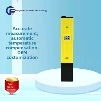 pH testo rašiklis Ph-01, matavimo diapazonas 0.00–14.00 pH, tikslumas ±0.1 pH, rezoliucija 0.1 pH, maitinimas LR44×3 (1.5V)