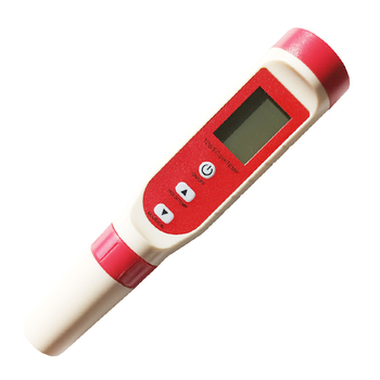 W4L Négy az egyben hordozható vízminőség-analizátor pH (0.00–14.00), TDS (0–19990 ppm), EC (0–19990 μS/cm) és hőmérséklet (0.1°C felbontás, ±0.5°C) kiváló pontosságú pH tester