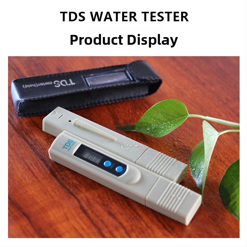 Klasisks divu taustiņu ūdens kvalitātes pārbaudes pildspalva, TDS-2, 0–9990 ppm, precizitāte 1 ppm, barošana 3V, pārnēsājamais TDS analīzes instruments