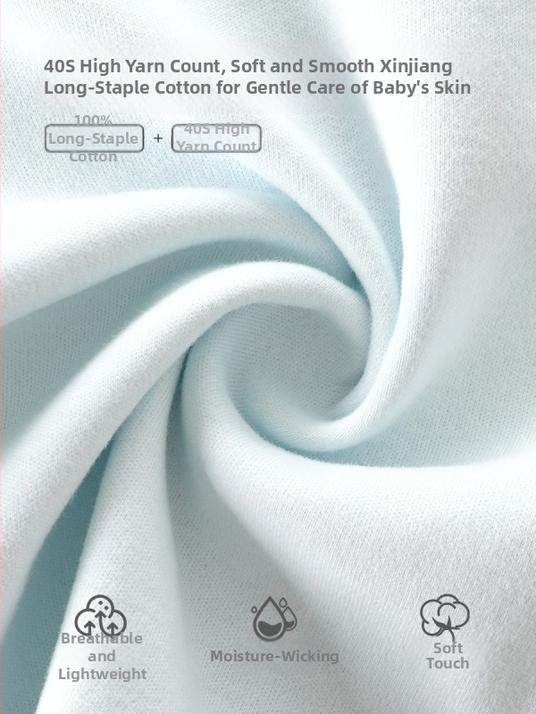 Bērnu kokvilnas apakšveļas komplekts (augšējā daļa un apakšdaļa), 100% kokvilna, antibakteriāls, universāls, priekš zīdaiņiem