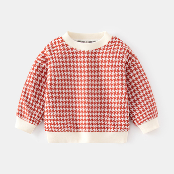 Детски суитшърт, 84,5% полиестер, дебел, дълги ръкави, пуловер